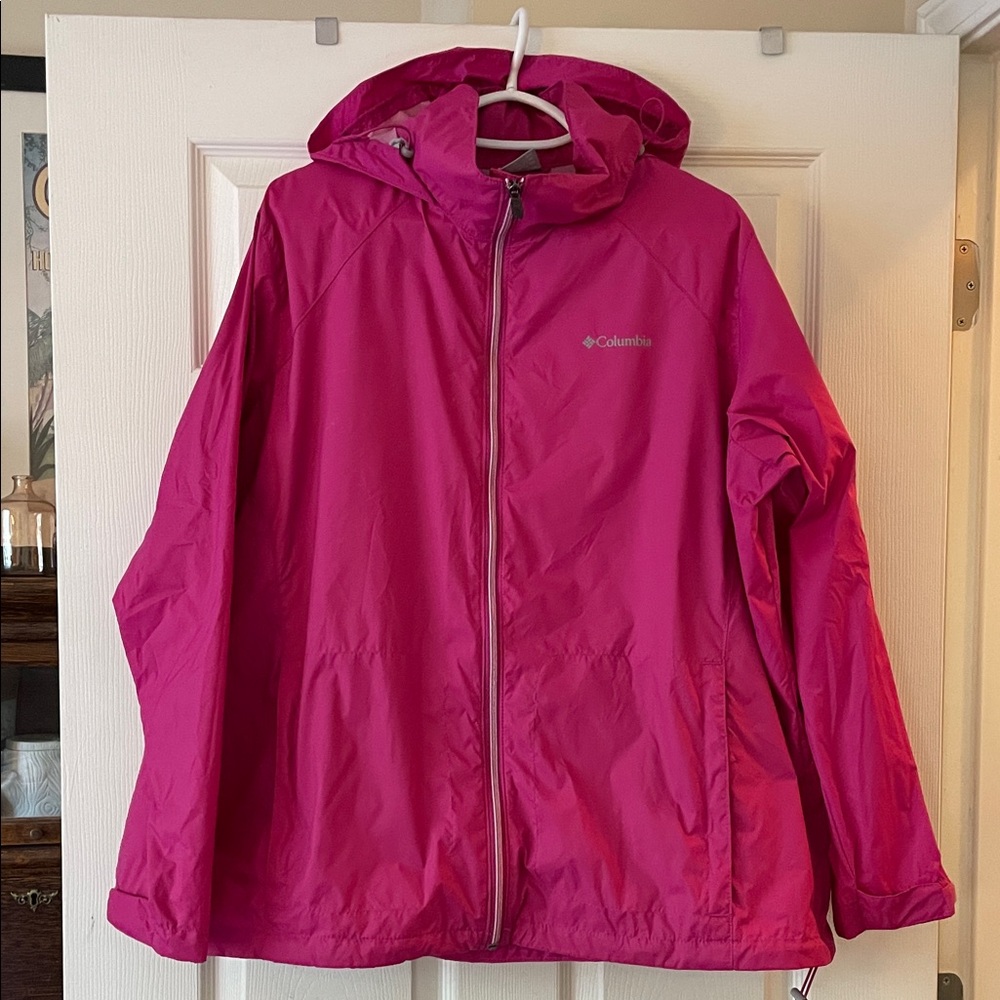 Columbia Fuchsia Hooded Jacket